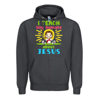 Smoke i teach tiny humans about jesus Zipper Hoodie - linhVisuals