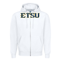 White etsu buccaneers Zipper Hoodie - linhVisuals