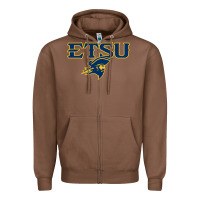 Chestnut etsu buccaneers Zipper Hoodie - linhVisuals
