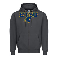 Smoke etsu buccaneers Zipper Hoodie - linhVisuals