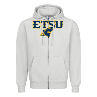 Dove Grey etsu buccaneers Zipper Hoodie - linhVisuals