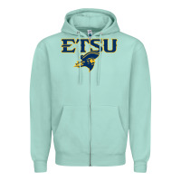 Seafoam etsu buccaneers Zipper Hoodie - linhVisuals