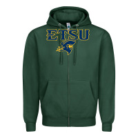 Sports Green etsu buccaneers Zipper Hoodie - linhVisuals
