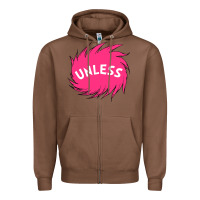 Chestnut unless   lorax Zipper Hoodie - linhVisuals