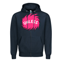 Navy unless   lorax Zipper Hoodie - linhVisuals