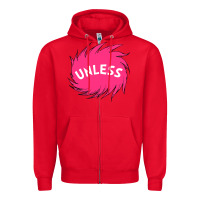 Red unless   lorax Zipper Hoodie - linhVisuals