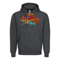 Smoke The Doobie Brothers Zipper Hoodie - linhVisuals