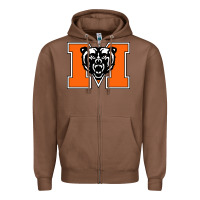 Chestnut mercer bears Zipper Hoodie - linhVisuals