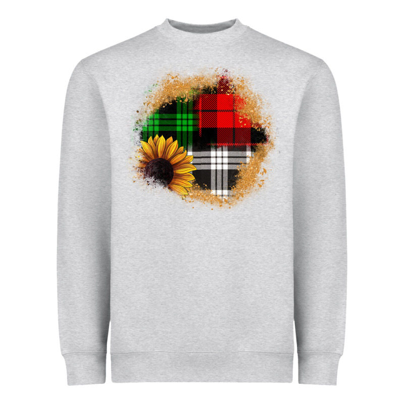 Sunflower Christmas Patch3 Heavyweight Sweatshirt by JahusDesignShop | Teevron