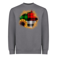 Storm sunflower christmas patch3 Heavyweight Sweatshirt - JahusDesignShop