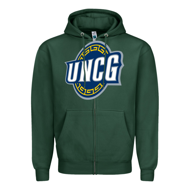 Unc Greensboro Spartans Zipper Hoodie by linhVisuals | Teevron