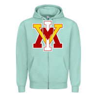 Seafoam vmi keydets Zipper Hoodie - linhVisuals