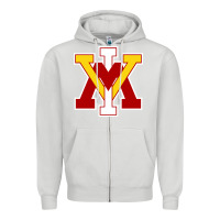 Dove Grey vmi keydets Zipper Hoodie - linhVisuals
