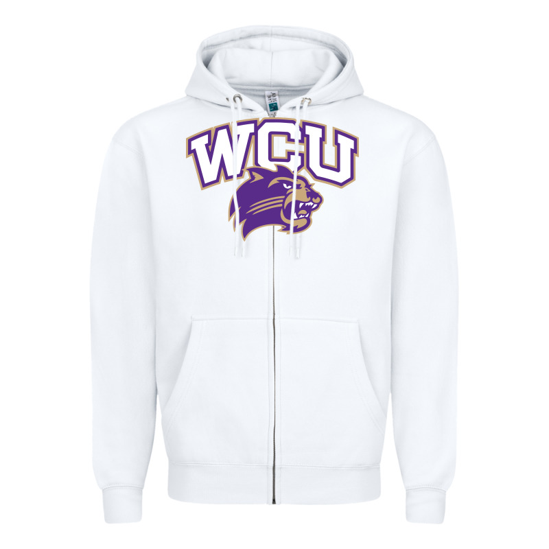 Western Carolina Catamounts Zipper Hoodie by linhVisuals | Teevron