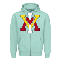 Seafoam vmi keydets Zipper Hoodie - linhVisuals