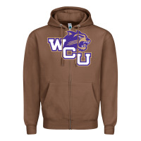 Chestnut western carolina catamounts Zipper Hoodie - linhVisuals