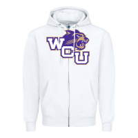 White western carolina catamounts Zipper Hoodie - linhVisuals