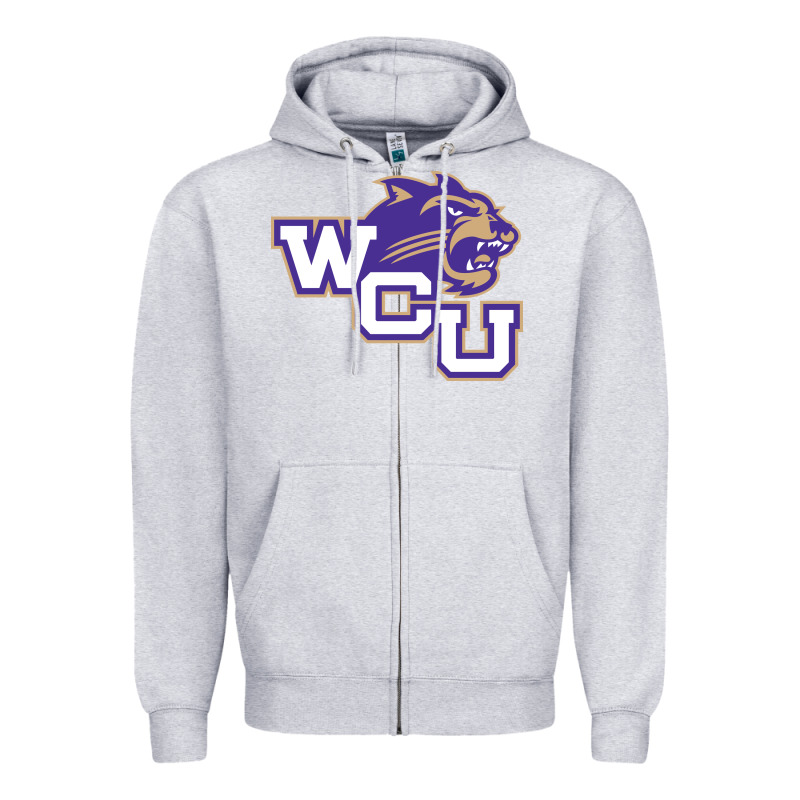Western Carolina Catamounts Zipper Hoodie by linhVisuals | Teevron