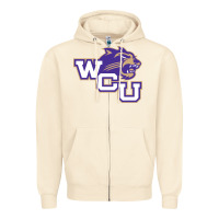 Sandshell western carolina catamounts Zipper Hoodie - linhVisuals