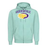Seafoam st. theodore guerin high school Zipper Hoodie - linhVisuals