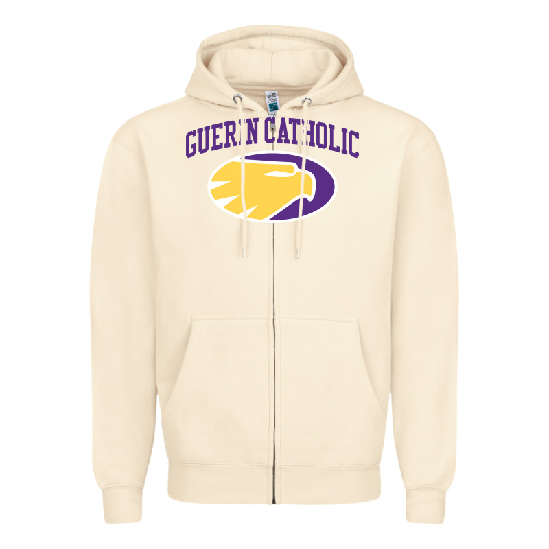 St. Theodore Guerin High School Zipper Hoodie by linhVisuals | Teevron