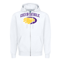 White st. theodore guerin high school Zipper Hoodie - linhVisuals