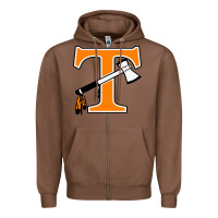 Chestnut tecumseh junior senior high school Zipper Hoodie - linhVisuals