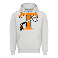 Dove Grey tecumseh junior senior high school Zipper Hoodie - linhVisuals