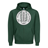 Sports Green university of california Zipper Hoodie - linhVisuals