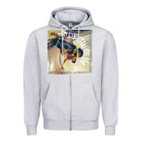 Heather Grey STATE CHAMPS MIREL 5 Zipper Hoodie - linhVisuals