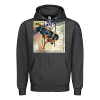 Charcoal Heather STATE CHAMPS MIREL 5 Zipper Hoodie - linhVisuals