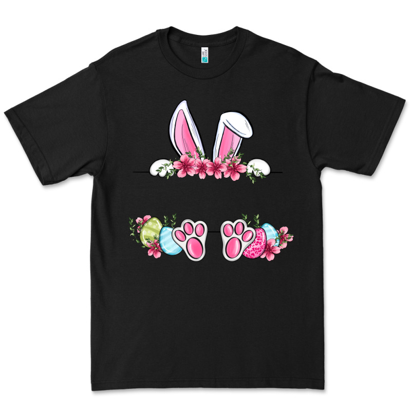 Easter Bunny Name Frame Premium Tee by OliviaCreatesArt | Teevron