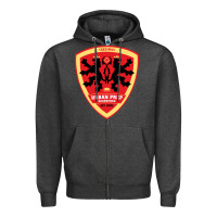 Charcoal Heather urban prep charter academy for young men Zipper Hoodie - linhVisuals