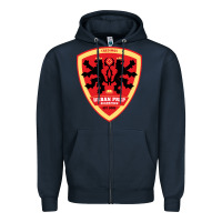 Navy urban prep charter academy for young men Zipper Hoodie - linhVisuals