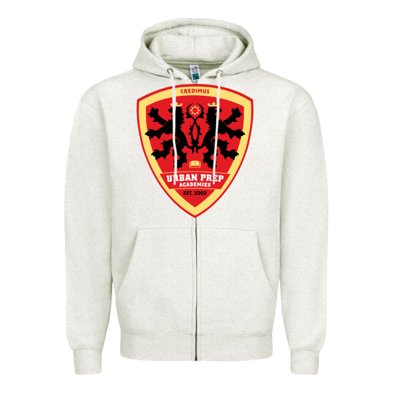 Urban Prep Charter Academy For Young Men Zipper Hoodie by linhVisuals | Teevron
