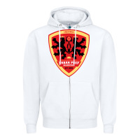 White urban prep charter academy for young men Zipper Hoodie - linhVisuals