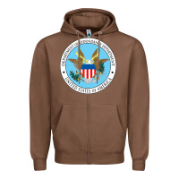 Chestnut department of redundancy department Zipper Hoodie - linhVisuals