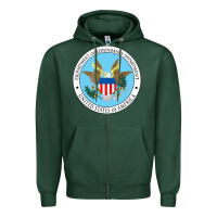 Sports Green department of redundancy department Zipper Hoodie - linhVisuals