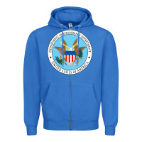 True Royal department of redundancy department Zipper Hoodie - linhVisuals