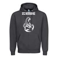 Smoke scorpion Zipper Hoodie - linhVisuals