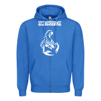 True Royal scorpion Zipper Hoodie - linhVisuals