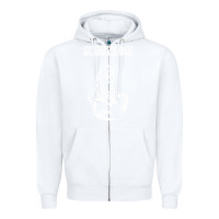 White scorpion Zipper Hoodie - linhVisuals