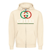 Sandshell grucci Zipper Hoodie - linhVisuals