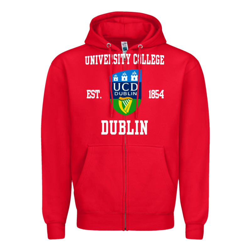 University College Dublin Zipper Hoodie by linhVisuals | Teevron
