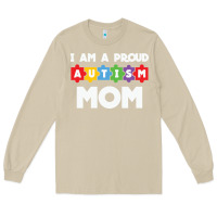 Mushroom LIL Autism Mom Long Sleeve Tee - CowhideDigitalArt