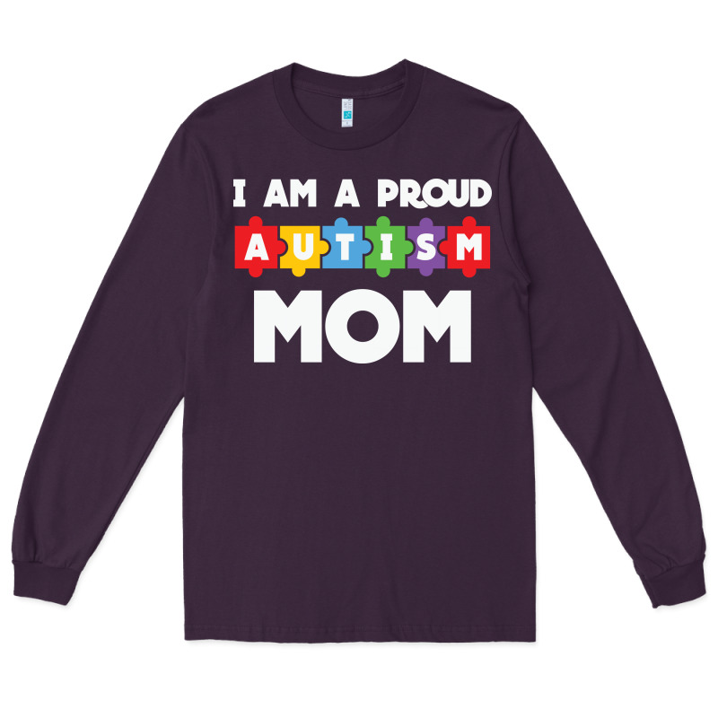 Lil Autism Mom Long Sleeve Tee by CowhideDigitalArt | Teevron
