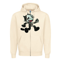 Sandshell felix Zipper Hoodie - linhVisuals