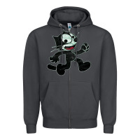 Smoke felix Zipper Hoodie - linhVisuals