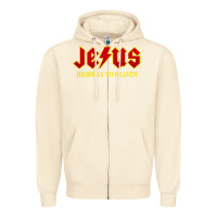 Sandshell jesus rocks highway to heaven Zipper Hoodie - linhVisuals