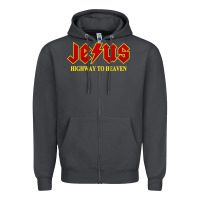 Smoke jesus rocks highway to heaven Zipper Hoodie - linhVisuals